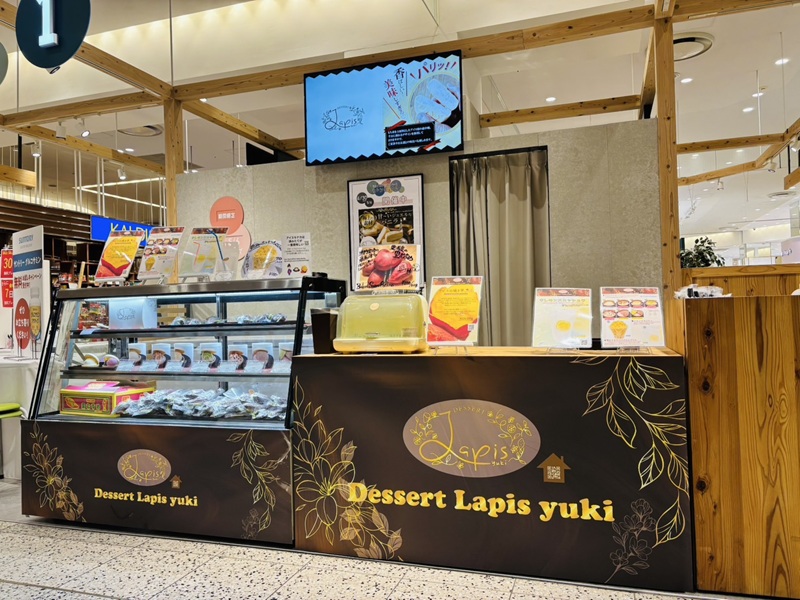 Dessert Lapis yuki の POP UP 出店ブース